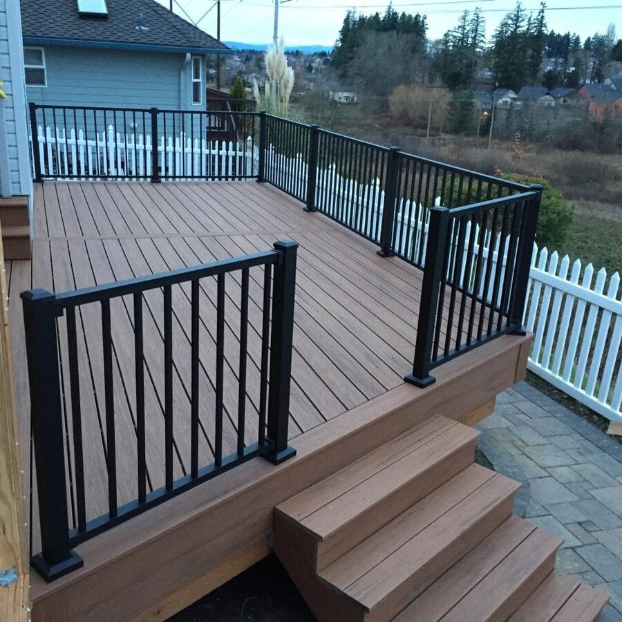 Deck construction by ArchAngel Construction Services