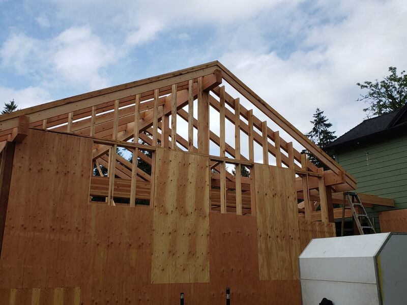 Home expansion project, Portland metro area