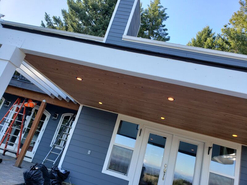 Pergola and patio cover framing, Gresham, Oregon
